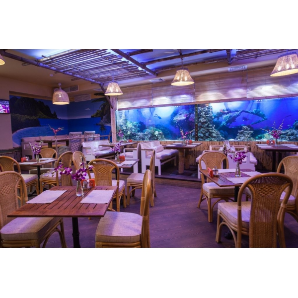 Ресторанный сервис бронирования столиков menu-rest.com - Интерьер ресторана "Kon-Tiki"