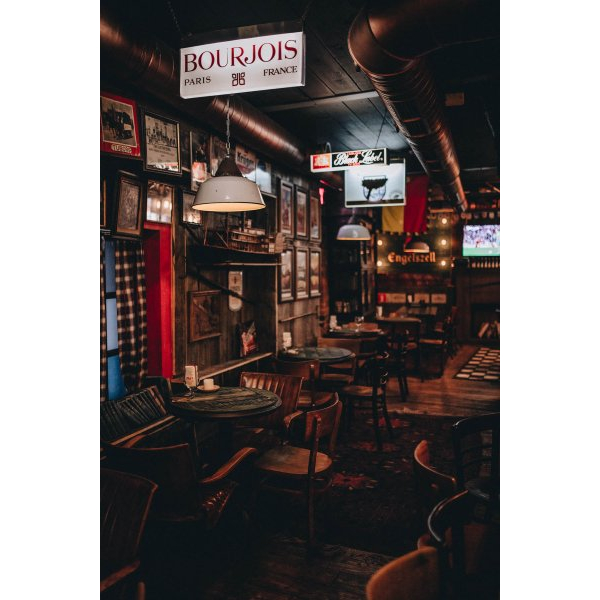 Ресторанный сервис бронирования столиков menu-rest.com - Интерьер ресторана "Брюгге"