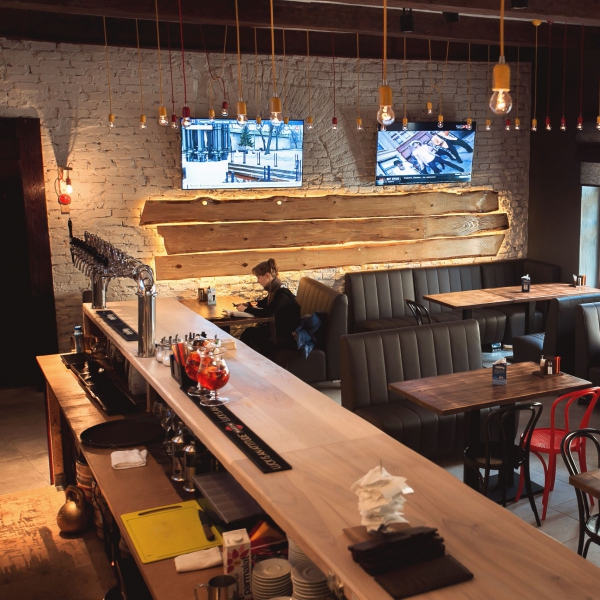 Ресторанный сервис бронирования столиков menu-rest.com - Интерьер ресторана "Оболенский"