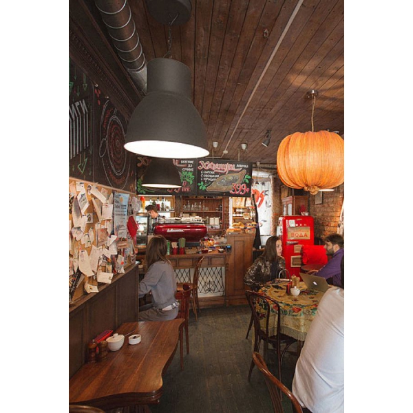 Ресторанный сервис бронирования столиков menu-rest.com - Интерьер ресторана "Кафе Студии Артемия Лебедева"