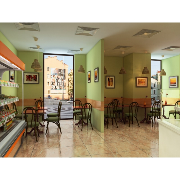 Ресторанный сервис бронирования столиков menu-rest.com - Интерьер ресторана "Healthy Food"