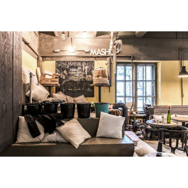 Ресторанный сервис бронирования столиков menu-rest.com - Интерьер ресторана "Mash up Kitchen"