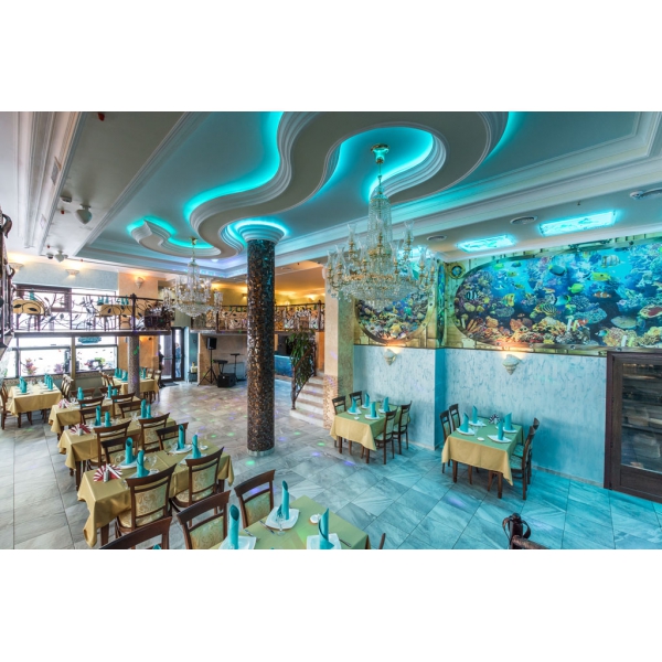 Ресторанный сервис бронирования столиков menu-rest.com - Интерьер ресторана "Аквариум"