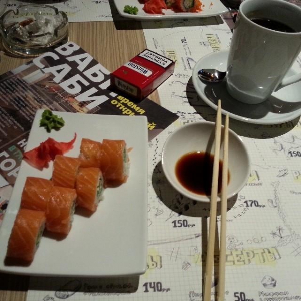 Ресторанный сервис бронирования столиков menu-rest.com - Интерьер ресторана "Ваби Саби"