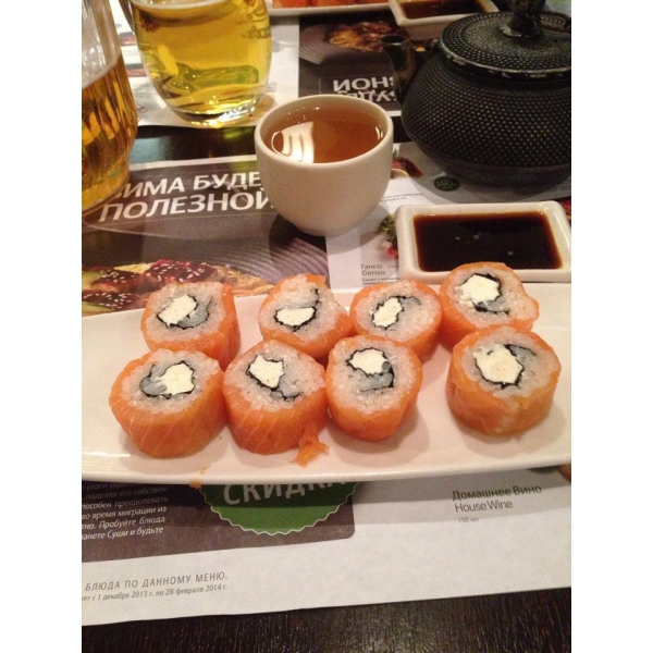 Ресторанный сервис бронирования столиков menu-rest.com - Интерьер ресторана "Планета Суши"