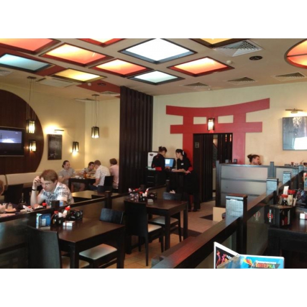 Ресторанный сервис бронирования столиков menu-rest.com - Интерьер ресторана "Планета Суши"