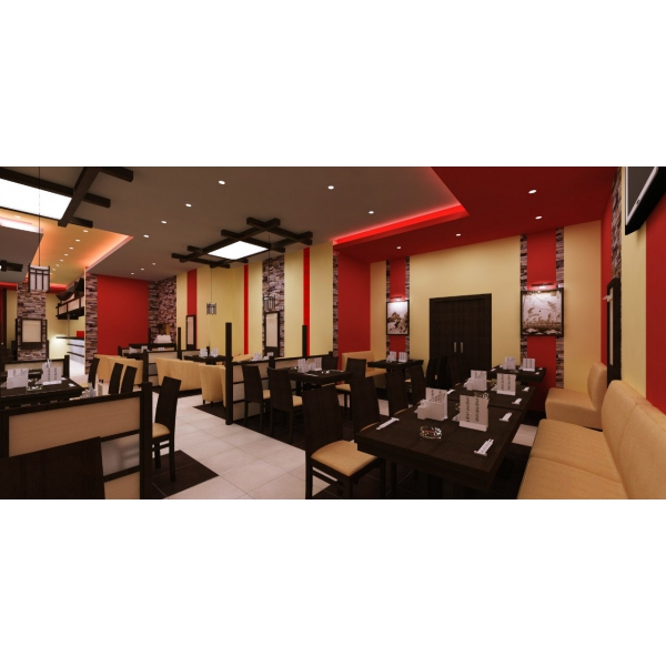 Ресторанный сервис бронирования столиков menu-rest.com - Интерьер ресторана "Планета Суши"