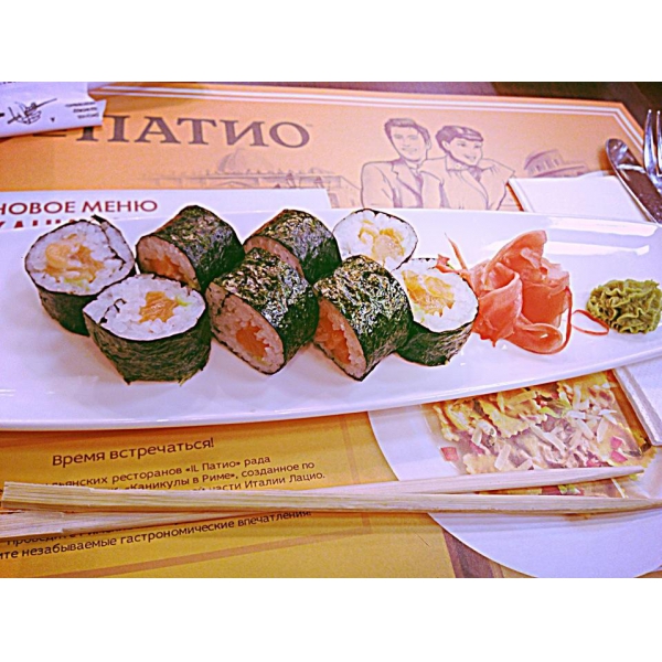 Ресторанный сервис бронирования столиков menu-rest.com - Интерьер ресторана "Планета Суши"