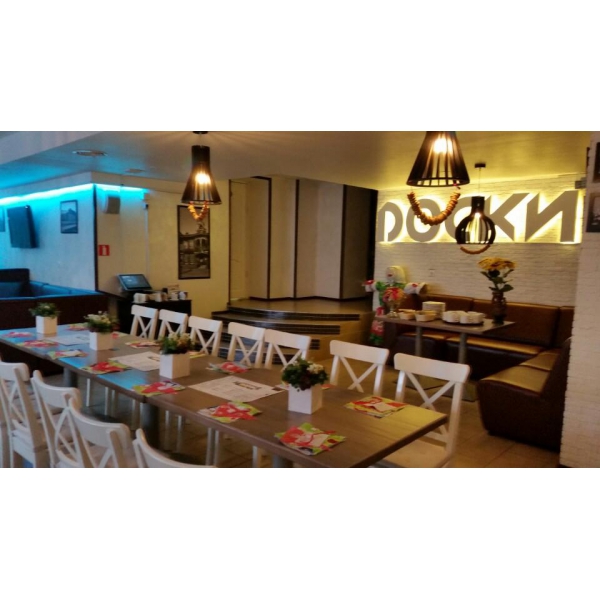 Ресторанный сервис бронирования столиков menu-rest.com - Интерьер ресторана "Белые доски"