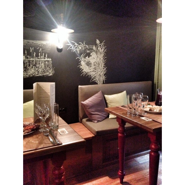 Ресторанный сервис бронирования столиков menu-rest.com - Интерьер ресторана "Black goose"