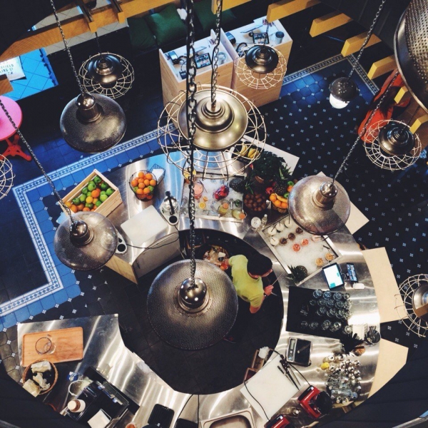 Ресторанный сервис бронирования столиков menu-rest.com - Интерьер ресторана "Marketplace"