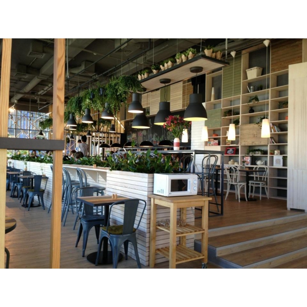 Ресторанный сервис бронирования столиков menu-rest.com - Интерьер ресторана "Marketplace"