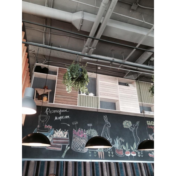 Ресторанный сервис бронирования столиков menu-rest.com - Интерьер ресторана "Marketplace"