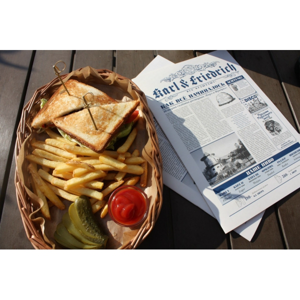 Ресторанный сервис бронирования столиков menu-rest.com - Интерьер ресторана "Карл и Фридрих"