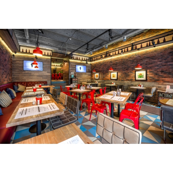 Ресторанный сервис бронирования столиков menu-rest.com - Интерьер ресторана "Ketch Up Burgers"