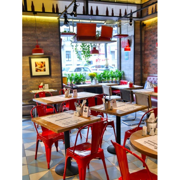 Ресторанный сервис бронирования столиков menu-rest.com - Интерьер ресторана "Ketch Up Burgers"