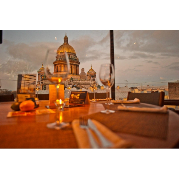 Ресторанный сервис бронирования столиков menu-rest.com - Интерьер ресторана "Мансарда"