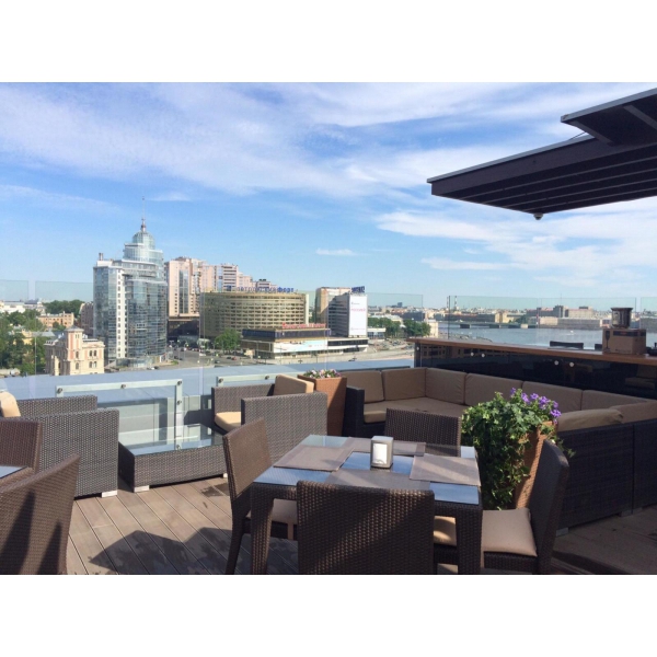 Ресторанный сервис бронирования столиков menu-rest.com - Интерьер ресторана "Крыша 18"