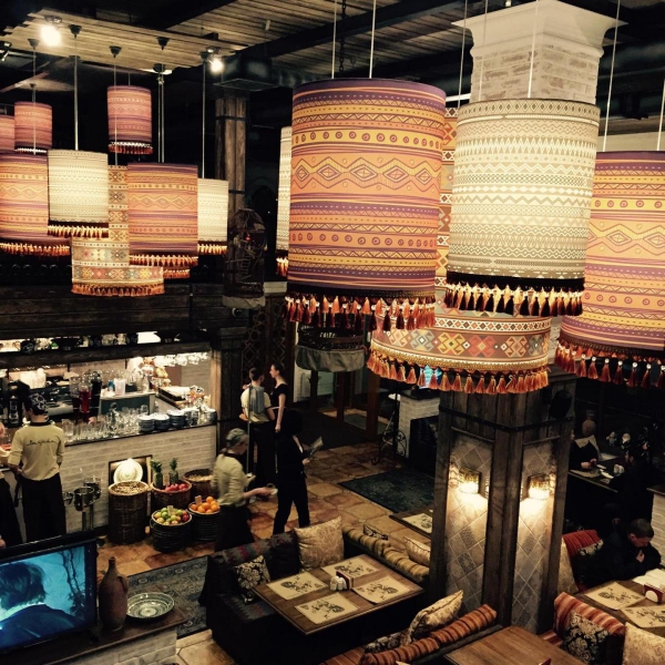 Ресторанный сервис бронирования столиков menu-rest.com - Интерьер ресторана "Бахрома"