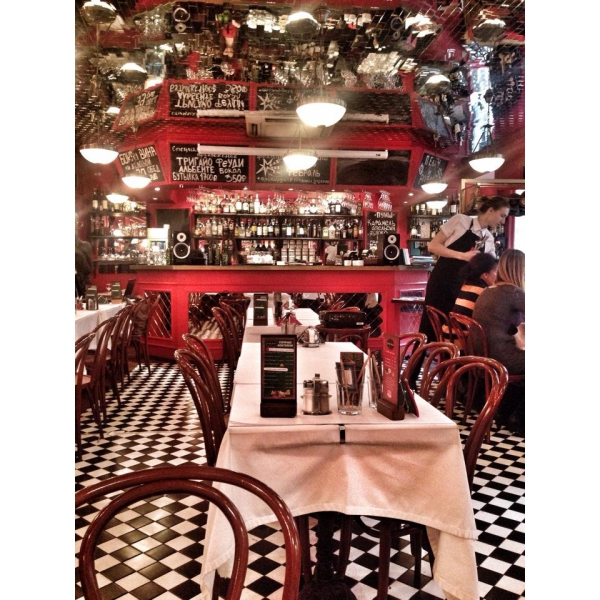 Ресторанный сервис бронирования столиков menu-rest.com - Интерьер ресторана "Жан-Жак Руссо"