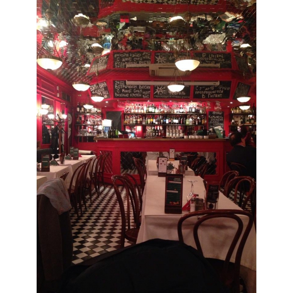 Ресторанный сервис бронирования столиков menu-rest.com - Интерьер ресторана "Жан-Жак Руссо"