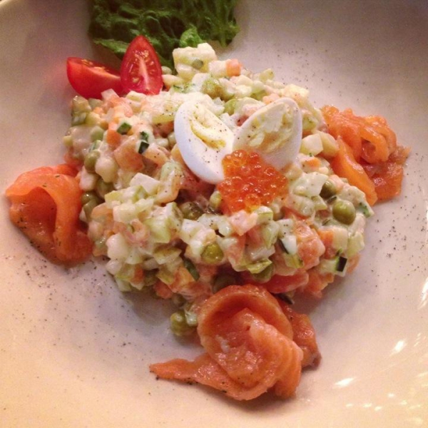 Ресторанный сервис бронирования столиков menu-rest.com - Интерьер ресторана "Оливье"