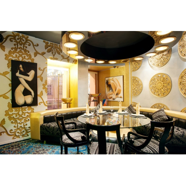 Ресторанный сервис бронирования столиков menu-rest.com - Интерьер ресторана "Холст Масло"