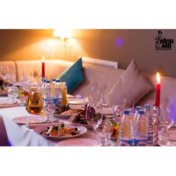 Ресторанный сервис бронирования столиков menu-rest.com - Интерьер ресторана "Mon Ami"