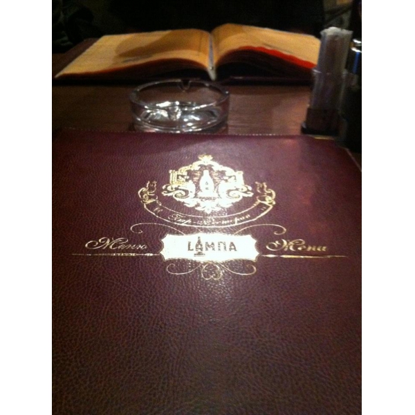 Ресторанный сервис бронирования столиков menu-rest.com - Интерьер ресторана "Лампа"