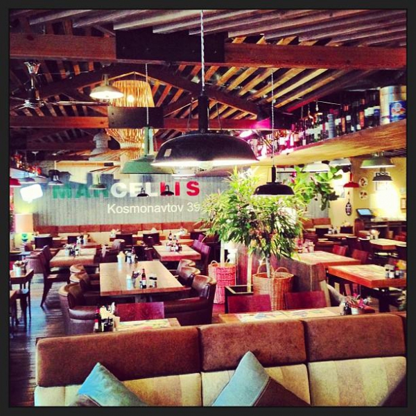 Ресторанный сервис бронирования столиков menu-rest.com - Интерьер ресторана "Марчелли`s"