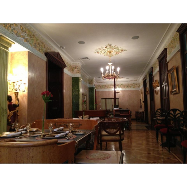 Ресторанный сервис бронирования столиков menu-rest.com - Интерьер ресторана "Мезонин"