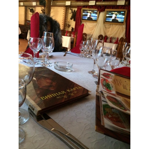 Ресторанный сервис бронирования столиков menu-rest.com - Интерьер ресторана "Охотничья усадьба"