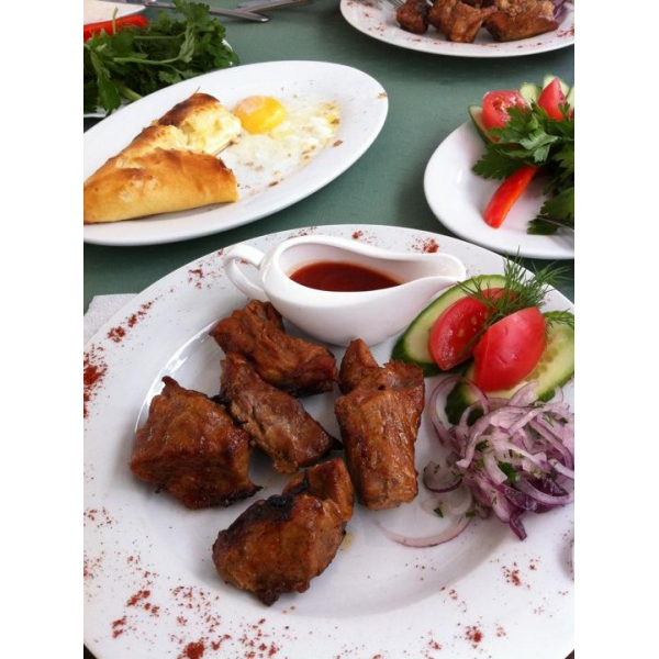 Ресторанный сервис бронирования столиков menu-rest.com - Интерьер ресторана "Абхазский двор"