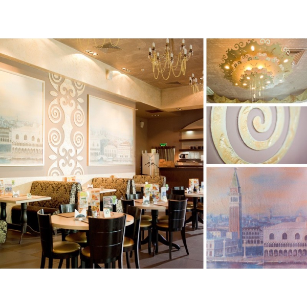 Ресторанный сервис бронирования столиков menu-rest.com - Интерьер ресторана "Розарио"