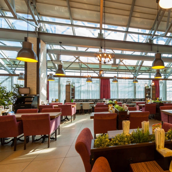 Ресторанный сервис бронирования столиков menu-rest.com - Интерьер ресторана "Евразия"