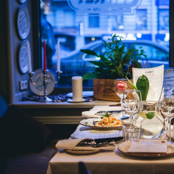 Ресторанный сервис бронирования столиков menu-rest.com - Интерьер ресторана "CLAIRET (КЛАРЕТ)"