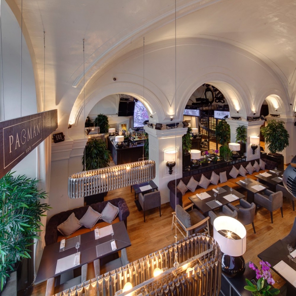 Ресторанный сервис бронирования столиков menu-rest.com - Интерьер ресторана "Pacman"