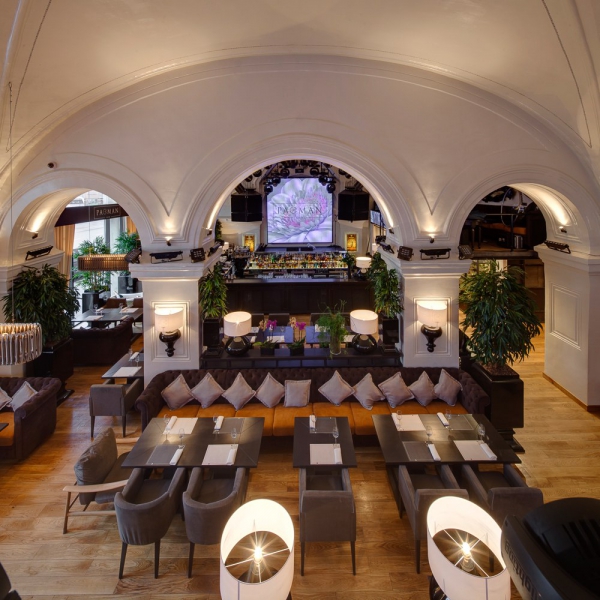 Ресторанный сервис бронирования столиков menu-rest.com - Интерьер ресторана "Pacman"