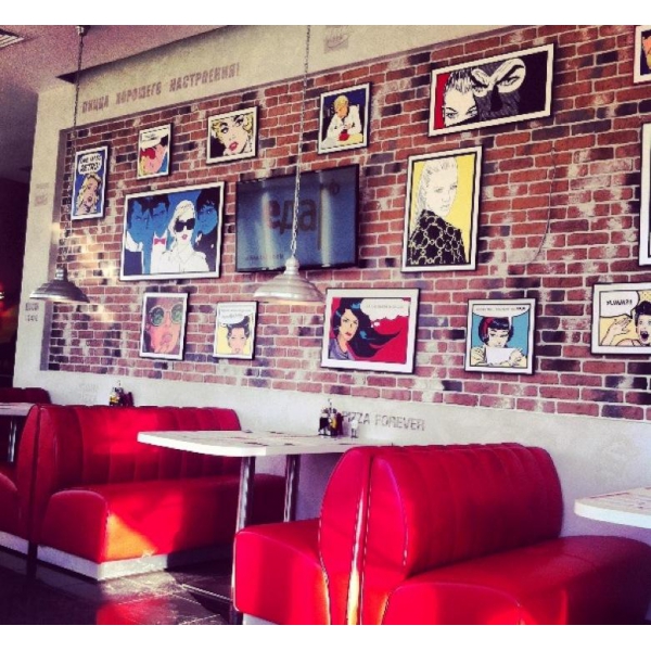 Ресторанный сервис бронирования столиков menu-rest.com - Интерьер ресторана "Ямм Пицца"