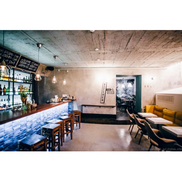 Ресторанный сервис бронирования столиков menu-rest.com - Интерьер ресторана "The Basement"