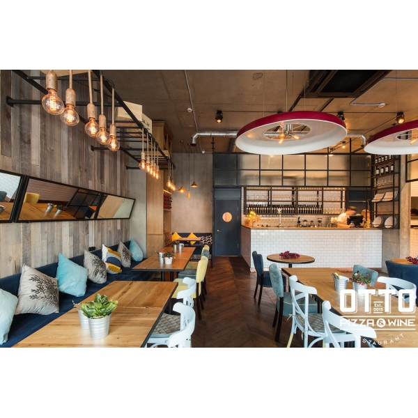 Ресторанный сервис бронирования столиков menu-rest.com - Интерьер ресторана "OTTO Pizza & Wine"