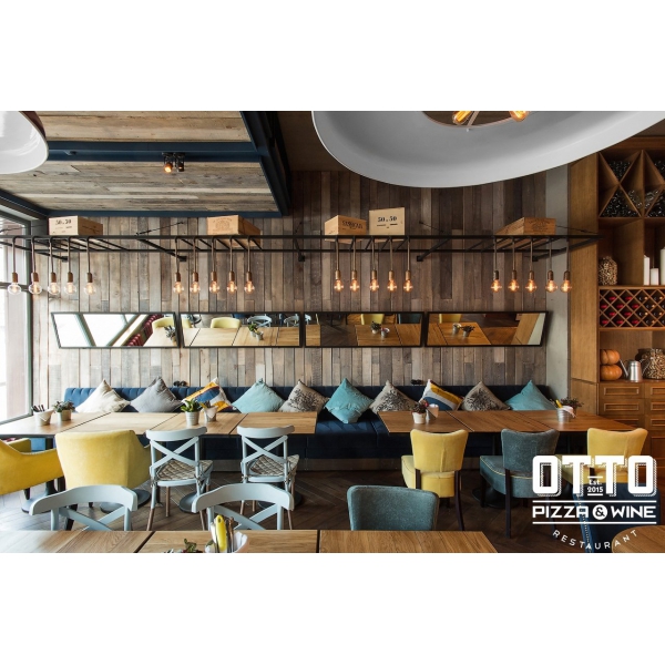 Ресторанный сервис бронирования столиков menu-rest.com - Интерьер ресторана "OTTO Pizza & Wine"