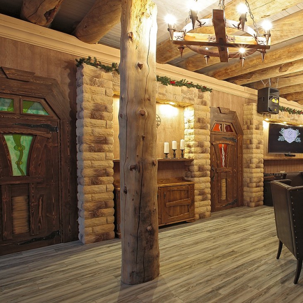 Ресторанный сервис бронирования столиков menu-rest.com - Интерьер ресторана "Таёжный"