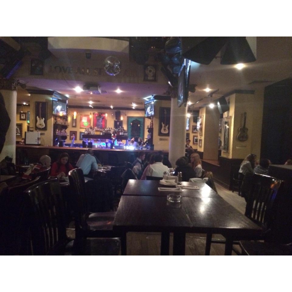 Ресторанный сервис бронирования столиков menu-rest.com - Интерьер ресторана "Hard Rock Cafe"