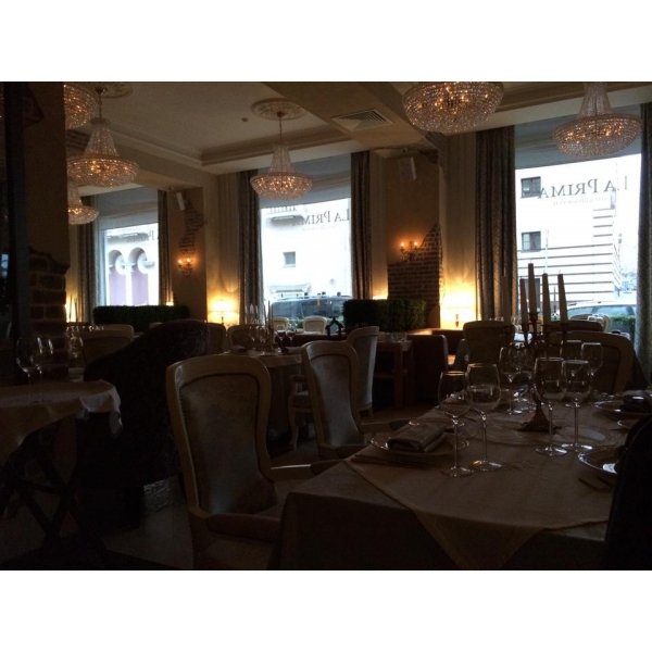 Ресторанный сервис бронирования столиков menu-rest.com - Интерьер ресторана "La prima"
