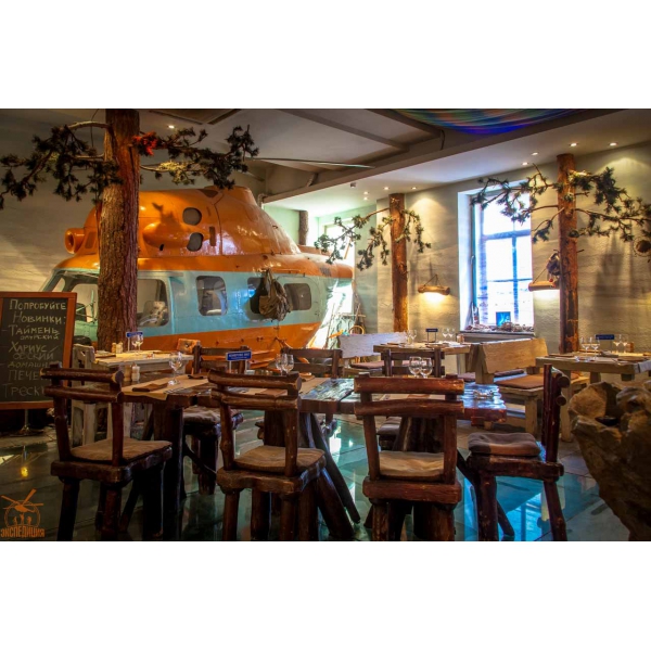Ресторанный сервис бронирования столиков menu-rest.com - Интерьер ресторана "Экспедиция"