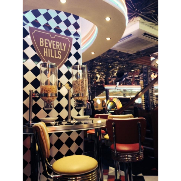 Ресторанный сервис бронирования столиков menu-rest.com - Интерьер ресторана "Beverly Hills Diner"