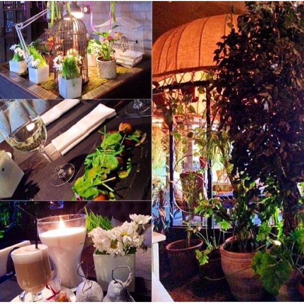 Ресторанный сервис бронирования столиков menu-rest.com - Интерьер ресторана "The сад"