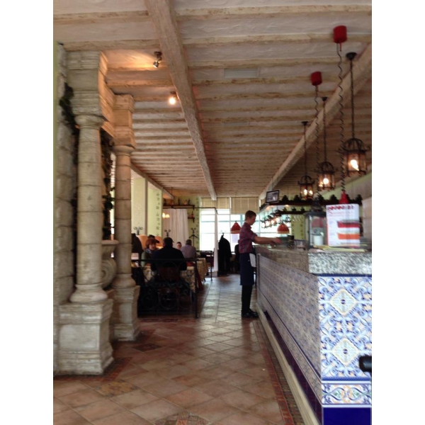 Ресторанный сервис бронирования столиков menu-rest.com - Интерьер ресторана "Бенвенуто"