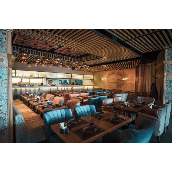 Ресторанный сервис бронирования столиков menu-rest.com - Интерьер ресторана "Казан Бар"